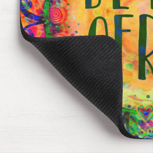 恐カラフル感動的れなく引用文かわいらし マウスパッド (コーナー)