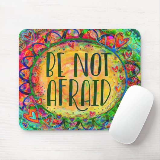 恐カラフル感動的れなく引用文かわいらし マウスパッド (マウス)