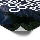 恐ストップ怖のやる気を起こさせる引用文 ポスター (角)