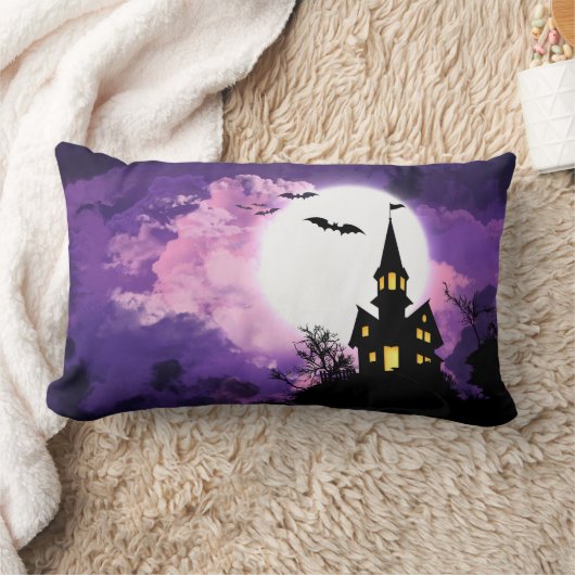 恐幽霊のよく出るろしい夜 ランバークッション (ブランケット)