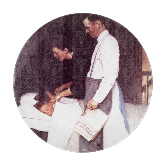 恐怖からの自由 カッティングボード (正面)