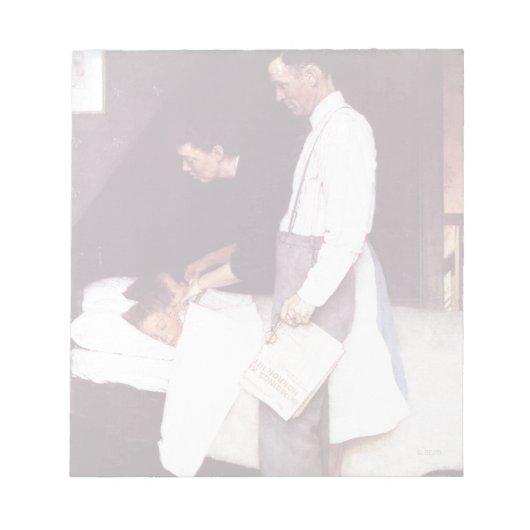 恐怖からの自由 ノートパッド (正面)