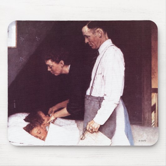 恐怖からの自由 マウスパッド (正面)