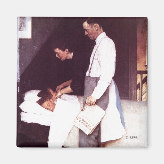 恐怖からの自由 マグネット (正面)