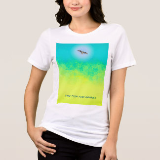 恐怖から解放される。ウクライナの栄光 トライブレンドＴシャツ