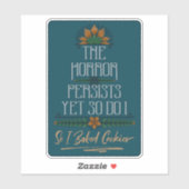 恐怖が続くので、私は焼いた皮肉なクッキー シール (シート)