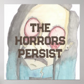 恐怖が続く ポスター (正面)