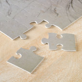 恐怖で叫んでいる人勉強の頭部のための ジグソーパズル (側面)