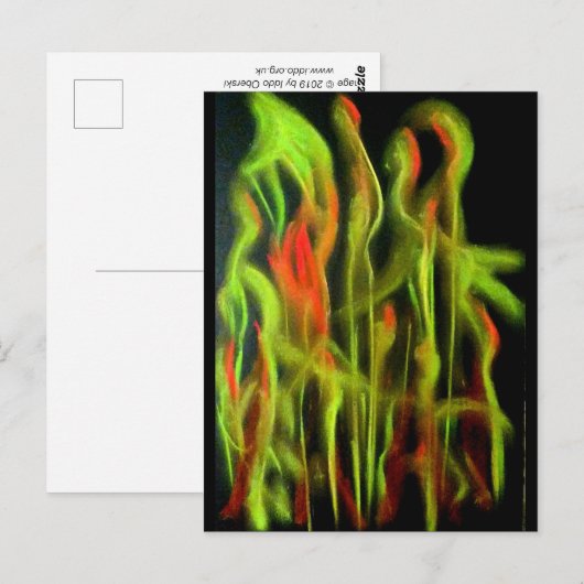 恐怖と不信 ポストカード (正面/裏面)