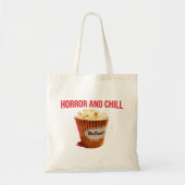 恐怖と寒さ トートバッグ (正面)