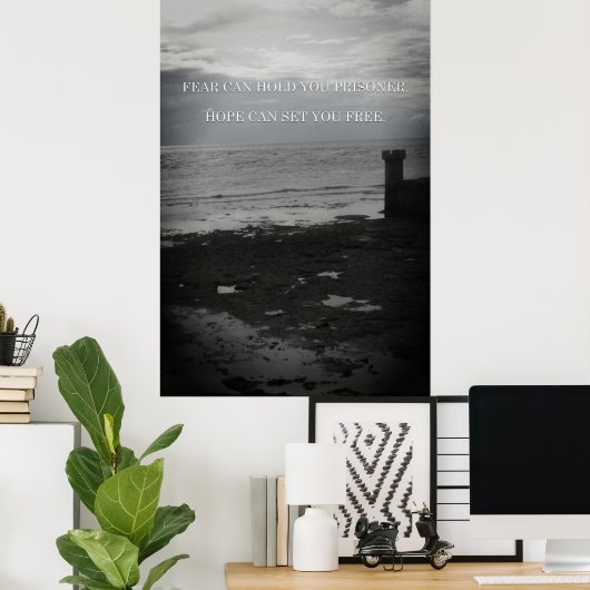 恐怖と希望 ポスター (ホームオフィス)