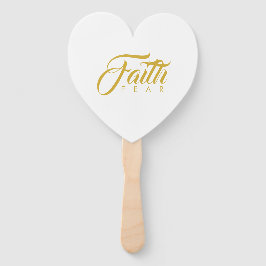 恐怖と白に対する金ゴールド ハンドファン