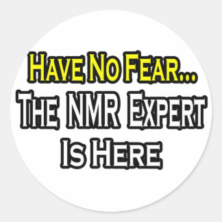 恐怖なし…NMR専門家 ラウンドシール