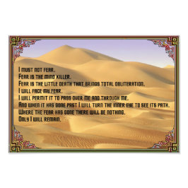 恐怖に対してほとんど反対しない フォトプリント           