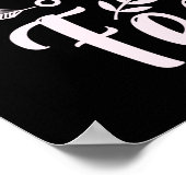 恐怖に対するキリスト教の聖句の信仰 ポスター (角)