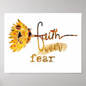 恐怖に対するヒマワリ信仰 ポスター (正面)