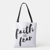 恐怖に対するモダン信仰トートバッグ トートバッグ (裏面)