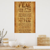 恐怖に対するリトアニーv2 ポスター (キッチン)