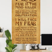 恐怖に対するリトアニーv2 ポスター (ホームオフィス)