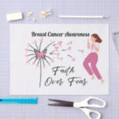 恐怖に対する乳がん認識度信仰 薄葉紙 (クラフト)