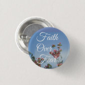 恐怖に対する信仰ボタン 缶バッジ (正面&裏面)