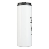 恐怖に対する信仰感動的熱タンブラー タンブラー (裏面)