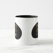 恐怖に対する信仰聖なる書物、 経典勇気付けられるクリスチャン マグカップ (中央)