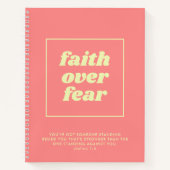 恐怖に対する信仰聖なる書物、 経典 ノートブック (正面)