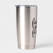 恐怖に対する信仰聖なる書物、 経典 保温保冷タンブラー (右面)