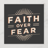 恐怖に対する信仰 アドバイスカード (正面)