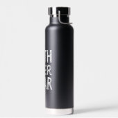 恐怖に対する信仰 ウォーターボトル (左面)