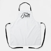 恐怖に対する信仰 エプロン (正面)