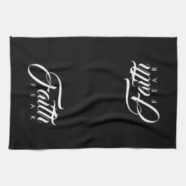 恐怖に対する信仰 キッチンタオル