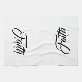 恐怖に対する信仰 キッチンタオル