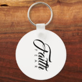 恐怖に対する信仰 キーホルダー (正面)