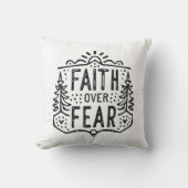 恐怖に対する信仰 クッション (正面)