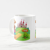 恐怖に対する信仰 コーヒーマグカップ (正面左)