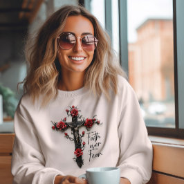 恐怖に対する信仰 スウェットシャツ