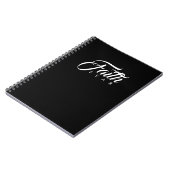 恐怖に対する信仰 ノートブック (左側)