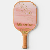 恐怖に対する信仰 ピックルボールラケット (裏面)