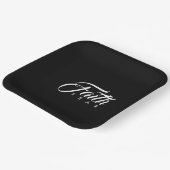 恐怖に対する信仰 ペーパープレート (傾斜あり)