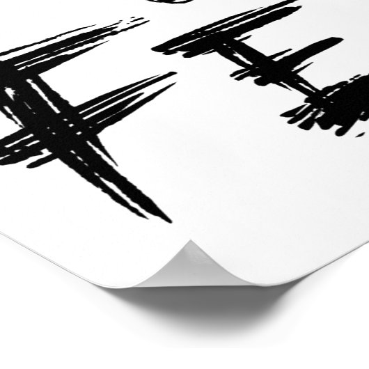 恐怖に対する信仰 ポスター (角)