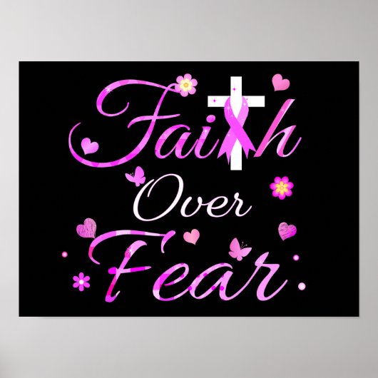 恐怖に対する信仰 ポスター (正面)