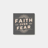 恐怖に対する信仰 ポストイット (正面)