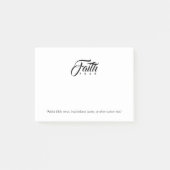 恐怖に対する信仰 ポストイット (正面)