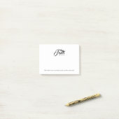 恐怖に対する信仰 ポストイット (デスク上)