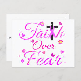 恐怖に対する信仰 ポストカード