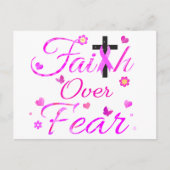 恐怖に対する信仰 ポストカード (正面)