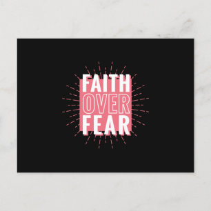 恐怖に対する信仰 ポストカード