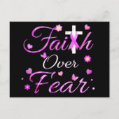 恐怖に対する信仰 ポストカード (正面)